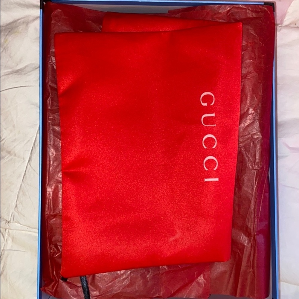 WOMENS GUCCI ANGELINA PLATFORM SLIDES